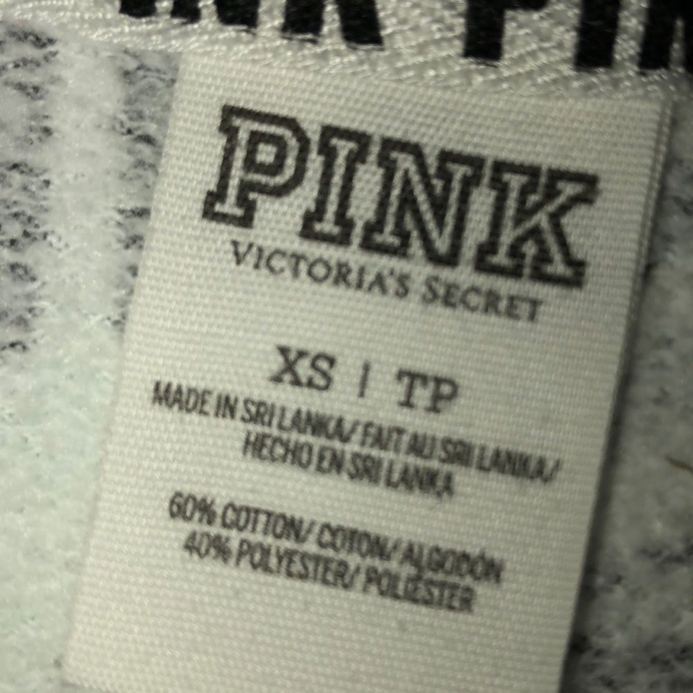 VS Pink Quarter Zip Sweatshirt - Picture 3 of 3